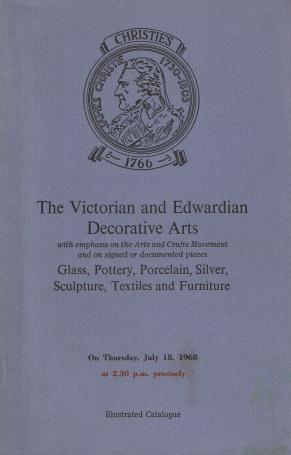 1195. The Victorian and Edwardian decorative arts