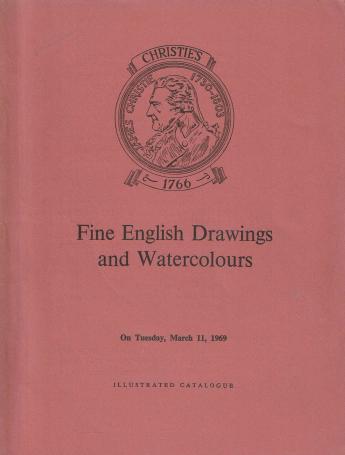 1196. Fine English drawings and watercolours