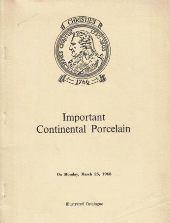 1198. Important Continental porcelain