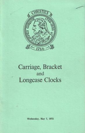 1205. Carriage, bracket and longcase clocks