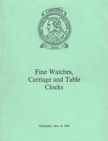 1212. Fine watches, carriage and table clocks