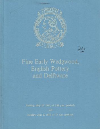 1213. Fine early wedgwood, English pottery and delftware