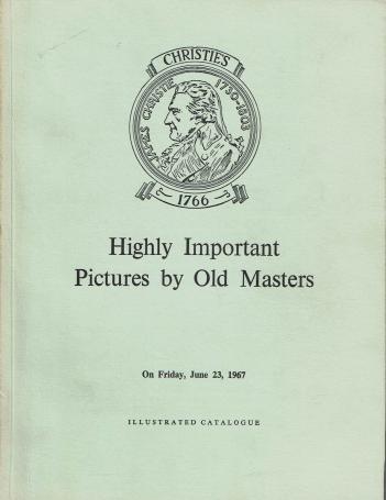 1219. Highly important pictures by old masters