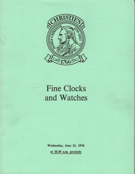 122. Fine Clocks and Watches