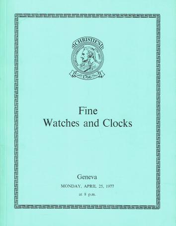 1226. Fine watches and clocks