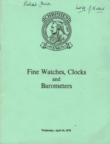 124. Fine Watches, Clocks and Barometers
