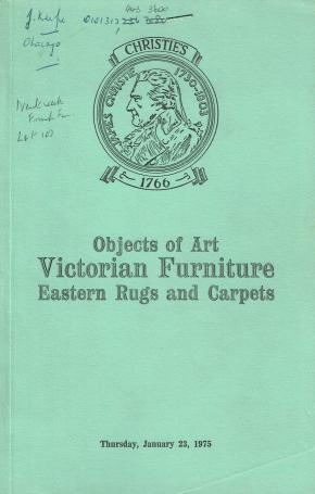 1243. Objecs of art, Victorian furniture, eastern rugs and carpets