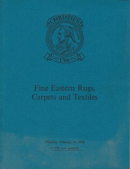 125.  Fine Eastern Rugs, Carpets and Textiles