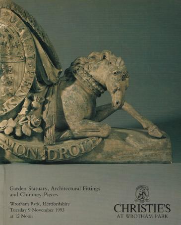 1254. Garden Statuary, Architectural fittings and Chimney-pieces