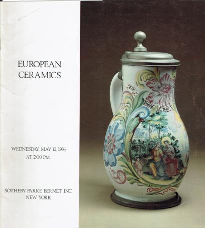 1255. European ceramics