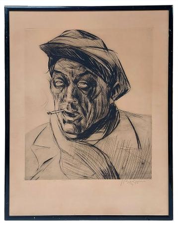 Hard Labeur, Man met sigaret 1933