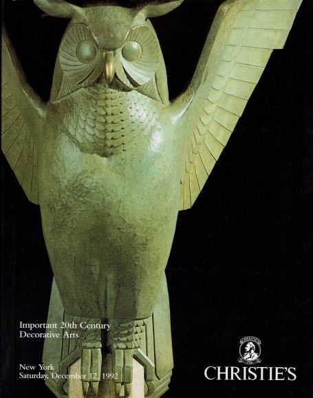 184. Important 20th Century Decorative Arts