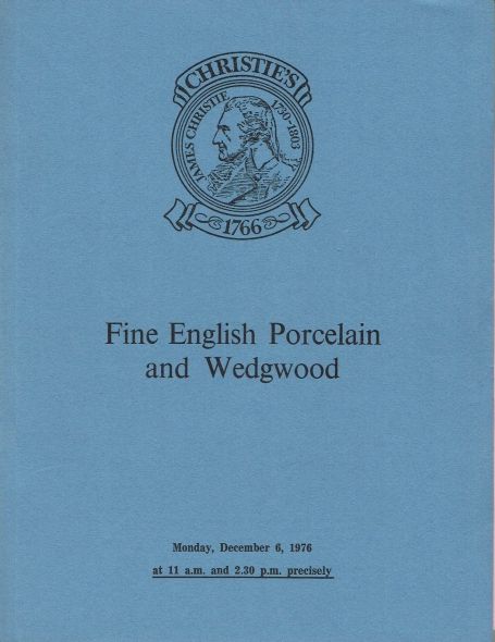 187. Fine English Porcelain and Wedgwood
