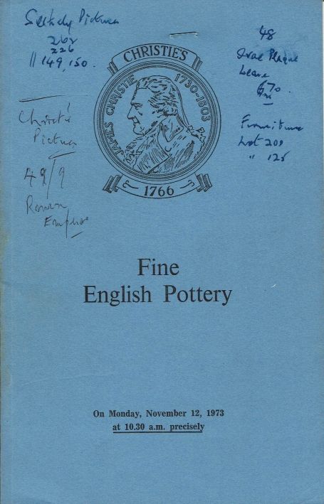 189. Fine English Pottery