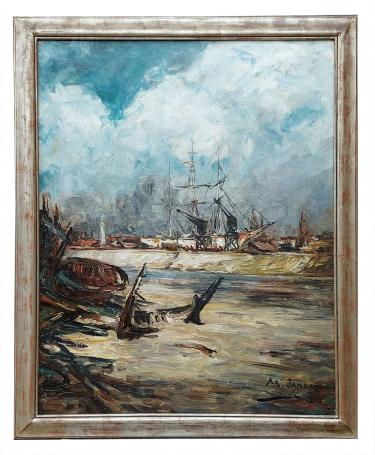 Schilderij van de Belgische kunstschilder Armand Jamar kopen