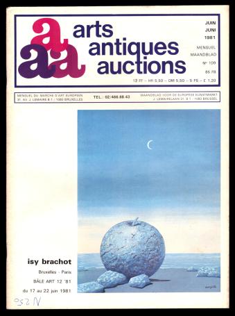 aaa 018 arts antiques auctions nr 109 juni 1981