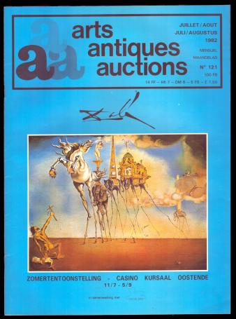 aaa 014 arts antiques auctions nr 121 juli/augustus 1982