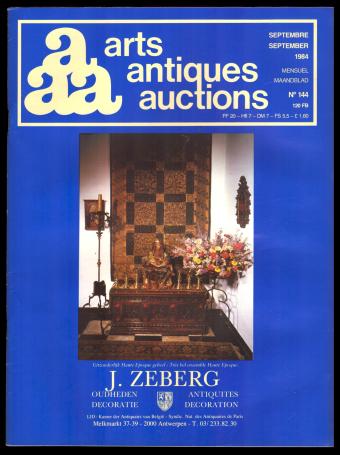 aaa 012 arts antiques auctions nr 144 september 1984
