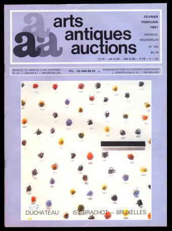 aaa 040 arts antiques auctions nr 105 februari 1981