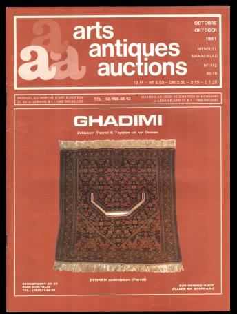 aaa 055 arts antiques auctions nr 112 oktober 1981