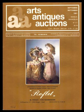 aaa 054 arts antiques auctions nr 111 september 1981