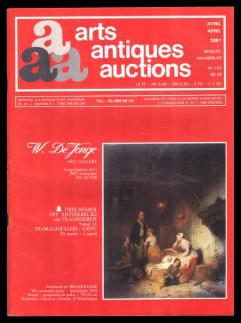 aaa 053 arts antiques auctions nr 107 april 1981