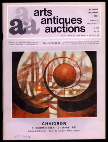 aaa 058 arts antiques auctions nr 114 december 1981