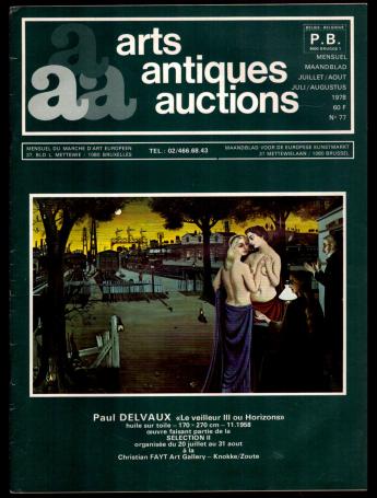 aaa 072 arts antiques auctions nr 77 juli/augustus 1978