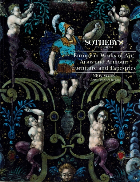 265. European Works of Art, Arms and Armour, Furniture and Tapestries