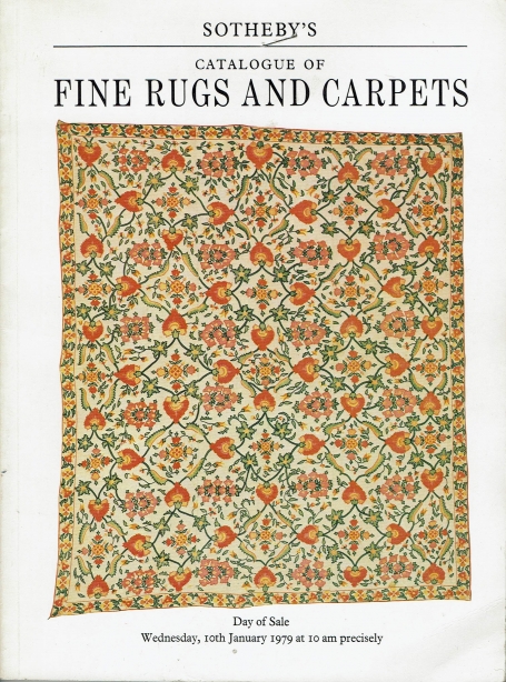 272. Catalogue of Fine Rugs and Carpets