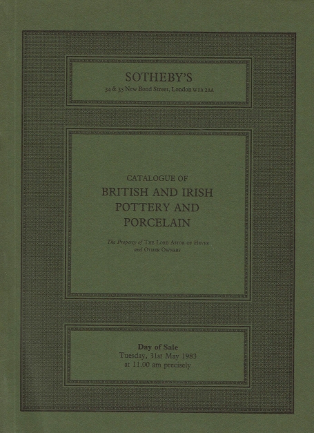 336. British and Irish pottery and porcelain