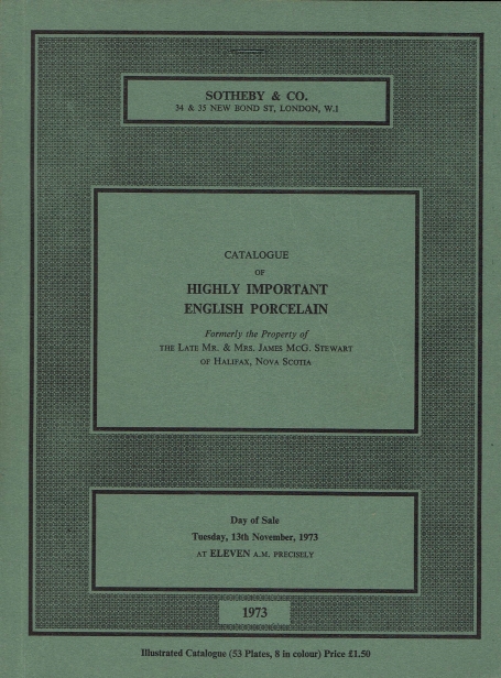 338.  Highly important English porcelain