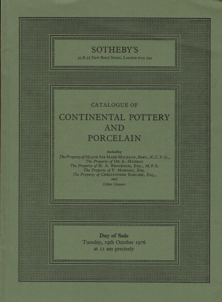 355. continental pottery and porcelain