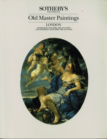 399. Old Master Paintings