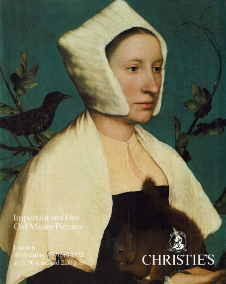 498. Important and Fine Old Master Pictures