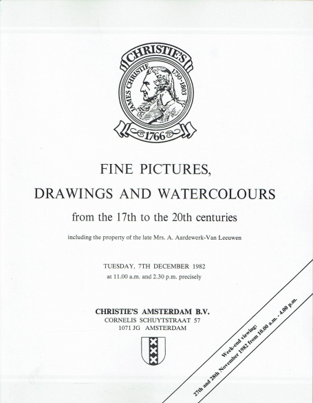 509. Fine Pictures, Drawings and Watercolours