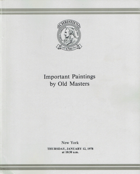 512. Important Paintings by Old Masters