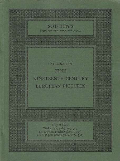 525. Fine Nineteenth Century European Pictures