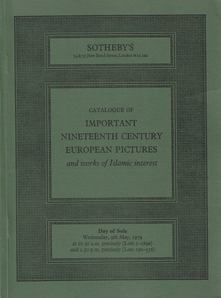 526. Important Nineteenth Century European Pictures