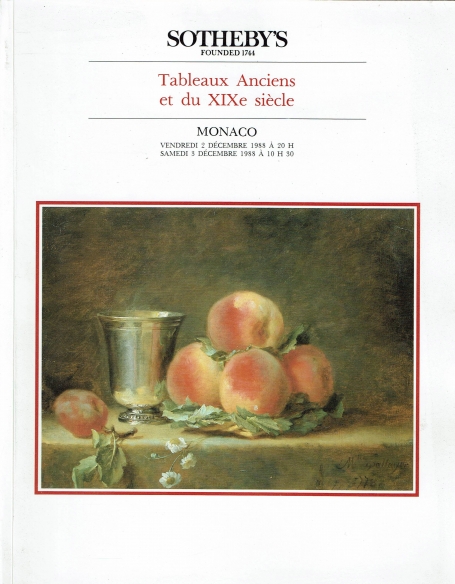 568. Tableaux Anciens et du XIXe Siècle