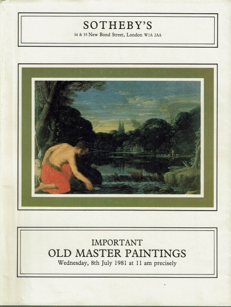 582. Important Old Master Paintings