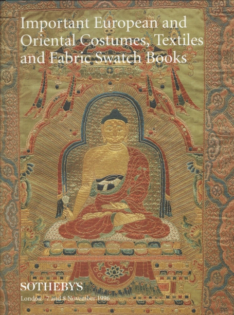 670. Important European and Oriental Costumes, Textiles and Fabric Swatch Books