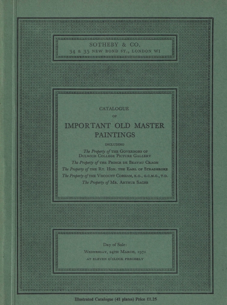 715. Important Old Master Paintings