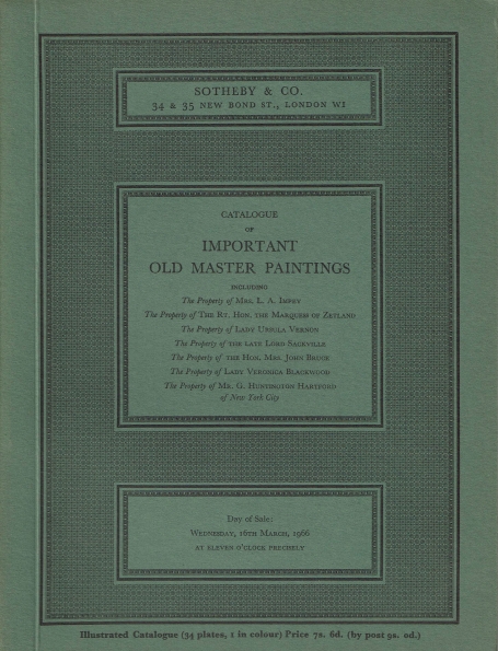 724. Important Old Master Paintings