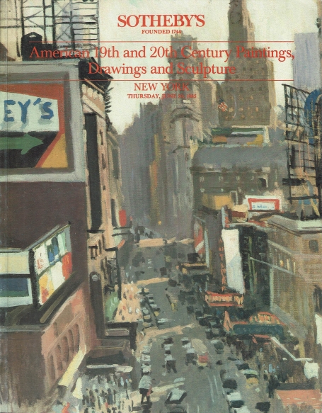 741. American 19th and 20th Century Paintings, Drawings and Sculpture