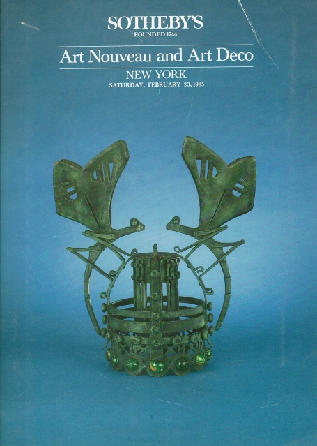 742. Art Nouveau and Art Deco