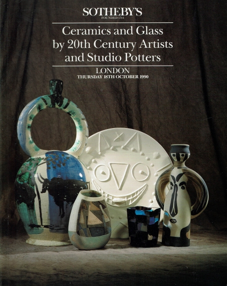 767. Ceramics and Glass by 20th Century Artists and Studio Potters
