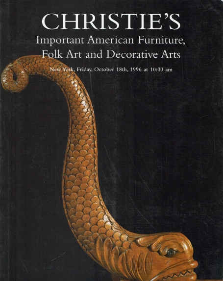 784. Important American Furniture, Folk Art and Decorative Arts