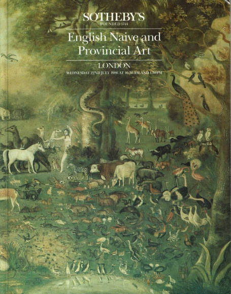 802. English Naive and Provincial Art