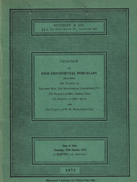 811. Fine Continental Porcelain